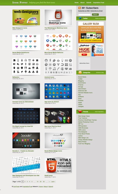 IconFever Icon Search Engine