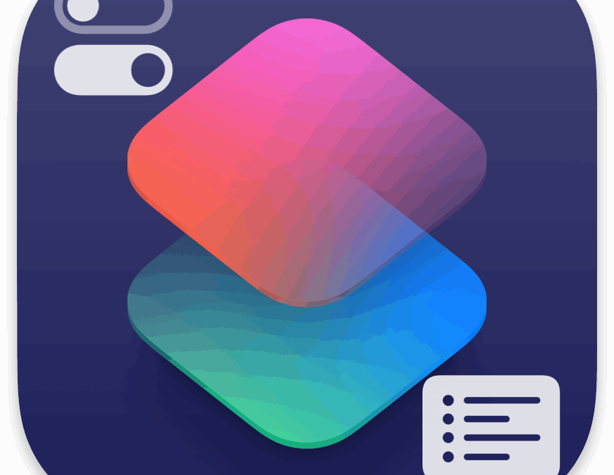 List of Default Control Actions for iOS Shortcuts