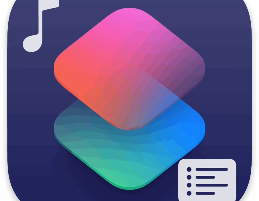 List of Default Media Actions for iOS Shortcuts